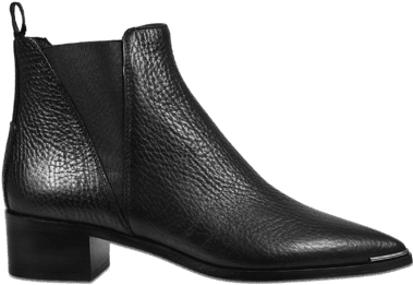 Acne Studios Jensen Grained Boot Black Women,acne Studios - Joseph Abboud Wingtip Boots (470x470)