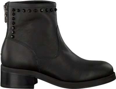 Black Nubikk Booties Dalida Back Zip Leather Fashion - Ugg Winter Boots Canada (400x400)
