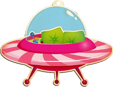 Flying Saucer Cardboard - Flying Saucer Cardboard (396x304)