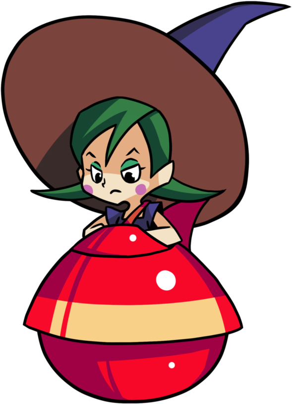 Saucer Witch By Gadgettr - Zelda Oracle Maple Flying Saucer (833x959)