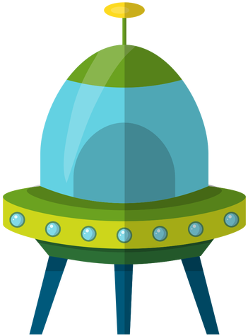 Flying Saucer Kids Illustration Transparent Png - Flying Saucer (512x512)