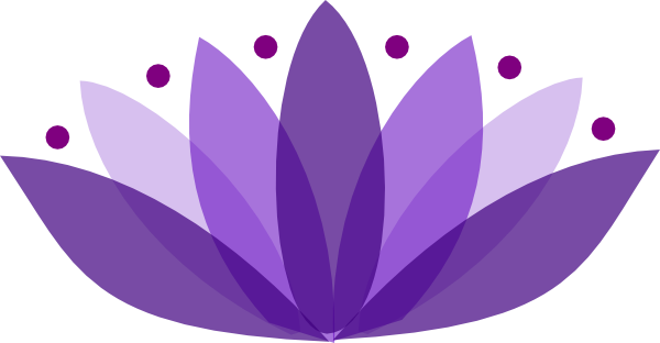 Purple Lotus Clip Art At Clker Com Vector Clip Art - Purple Lotus Clip Art At Clker Com Vector Clip Art (600x312)