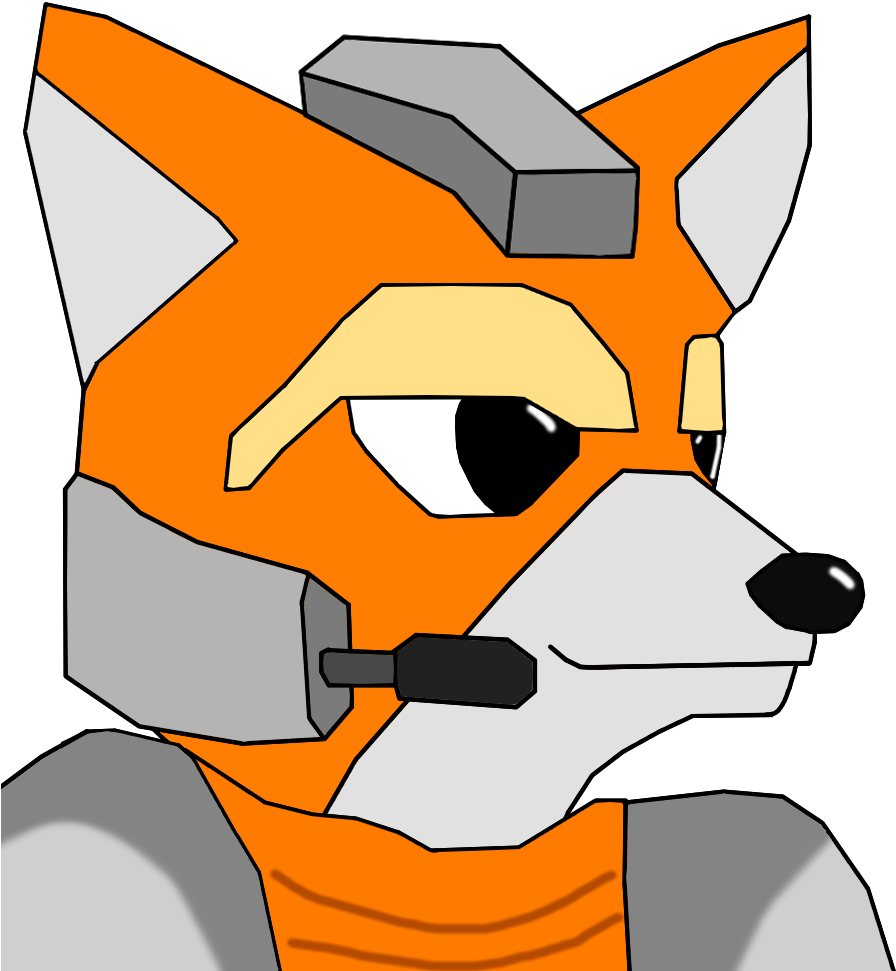 Gamezillarrespawn Starfox's Face Hd By Gamezillarrespawn - Illustration (900x979)