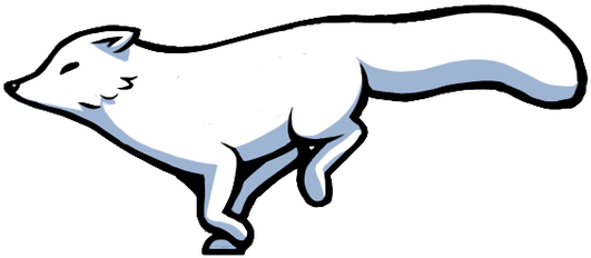 Polar Fox Clipart - Arctic Fox (720x365)