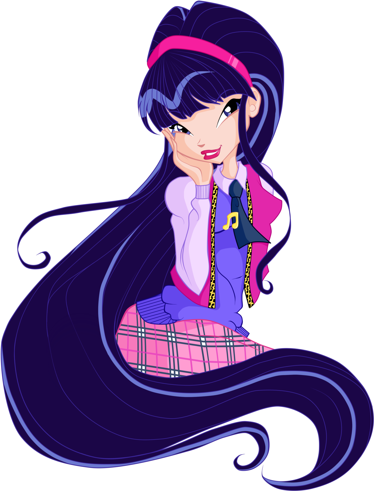 Fairy College Outfit By Greatsecretxd - Winx Club Musa Outfit (1600x1920)