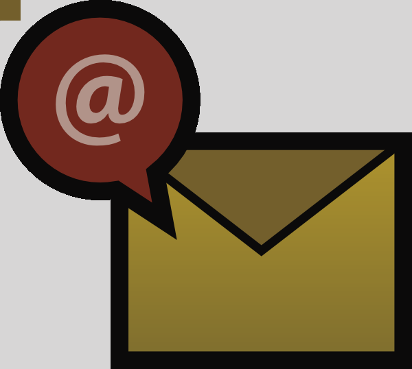 Email Clipart Email Clip Art Email Button Clip Art - Email Clip Art Png (600x538)