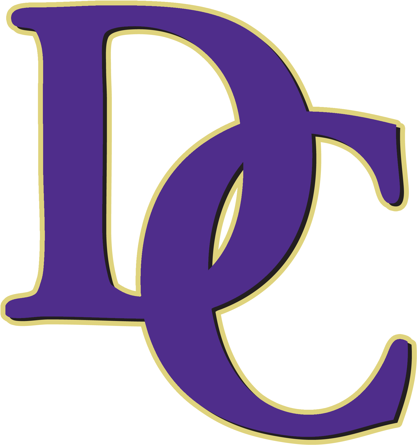 Defiance College Football Logo (1835x1930)