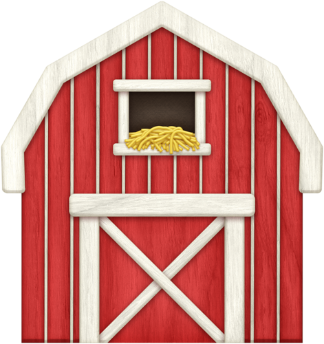 Farmyard Friends - Barn (471x500)