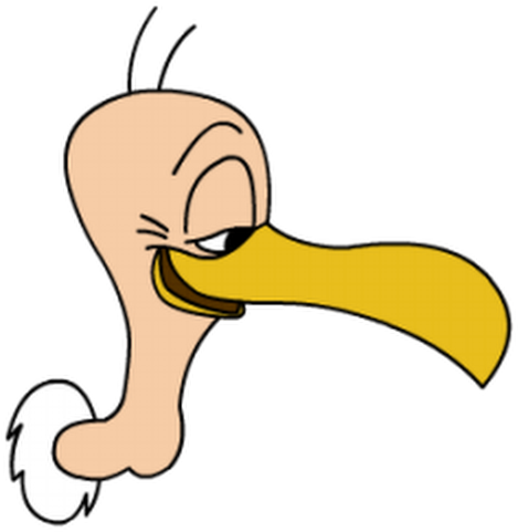 Beaky Buzzard Bugs Bunny Looney Tunes Barnyard Dawg - Atlanta Falcons Funny Logo (500x500)