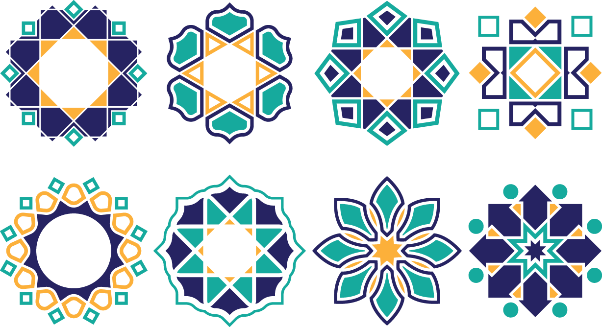 Islamic Design Vector Free Download (1228x668)