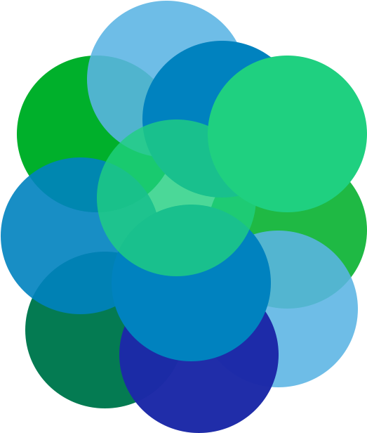 Friday, April 21, 2017, Is National Blue & Green Day - Circle (560x639)