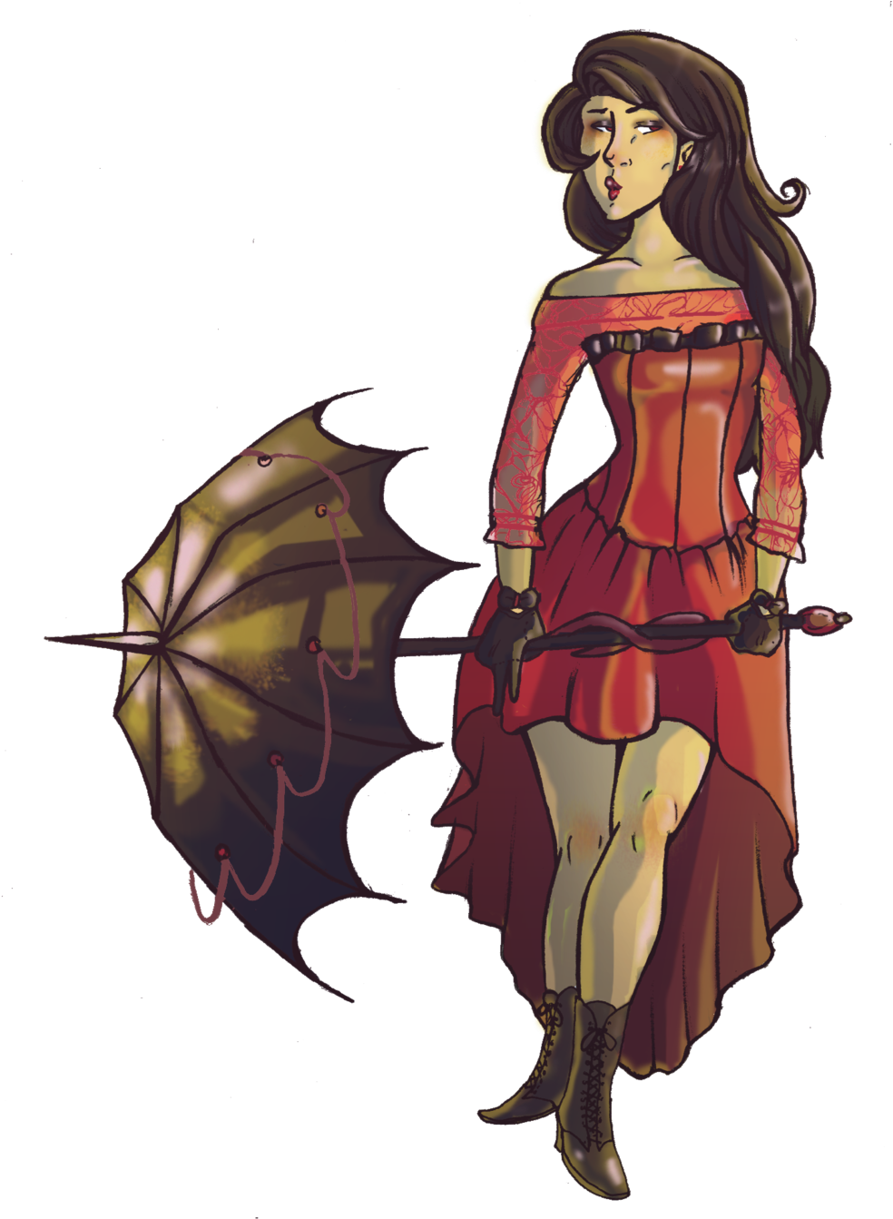 Lady In Red Copy - Lady In Red Copy (1000x1356)