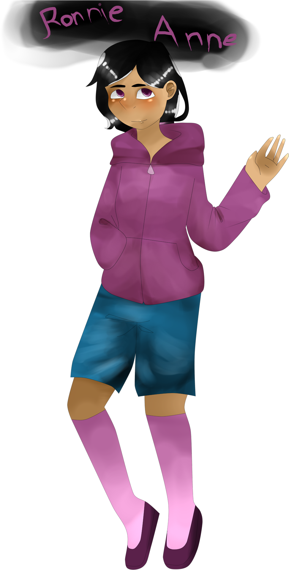 Oc The Loud House Ronnie Anne Santiago Jendertranslate - Cosplay (1074x1920)