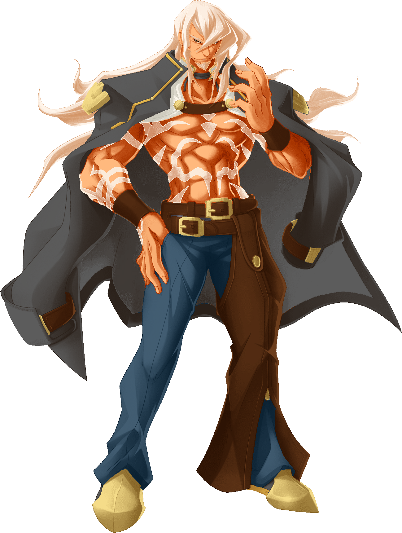 Central Fiction Azrael Spirit Color - Blazblue: Central Fiction (1429x1800)