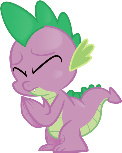 Balddog4 24 27 Praying Spike By Jrrhack - Cartoon (422x513)