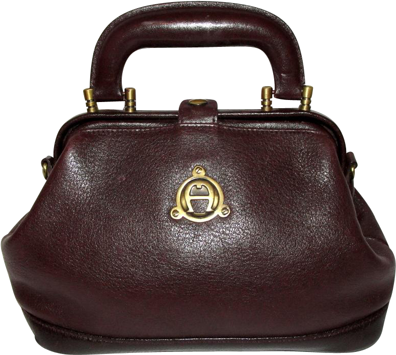 Vintage Etienne Aigner Oxblood Leather Mini Satchel - Etienne Aigner (776x776)