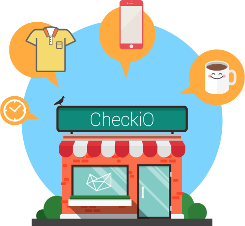 Checkio Online Shop - Rewards Program Infographic (496x458)