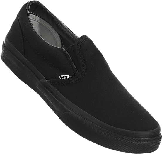 Vans Classic Slip On Shoes Preschool Black - Nike Bravata Ii Tf (761x747)