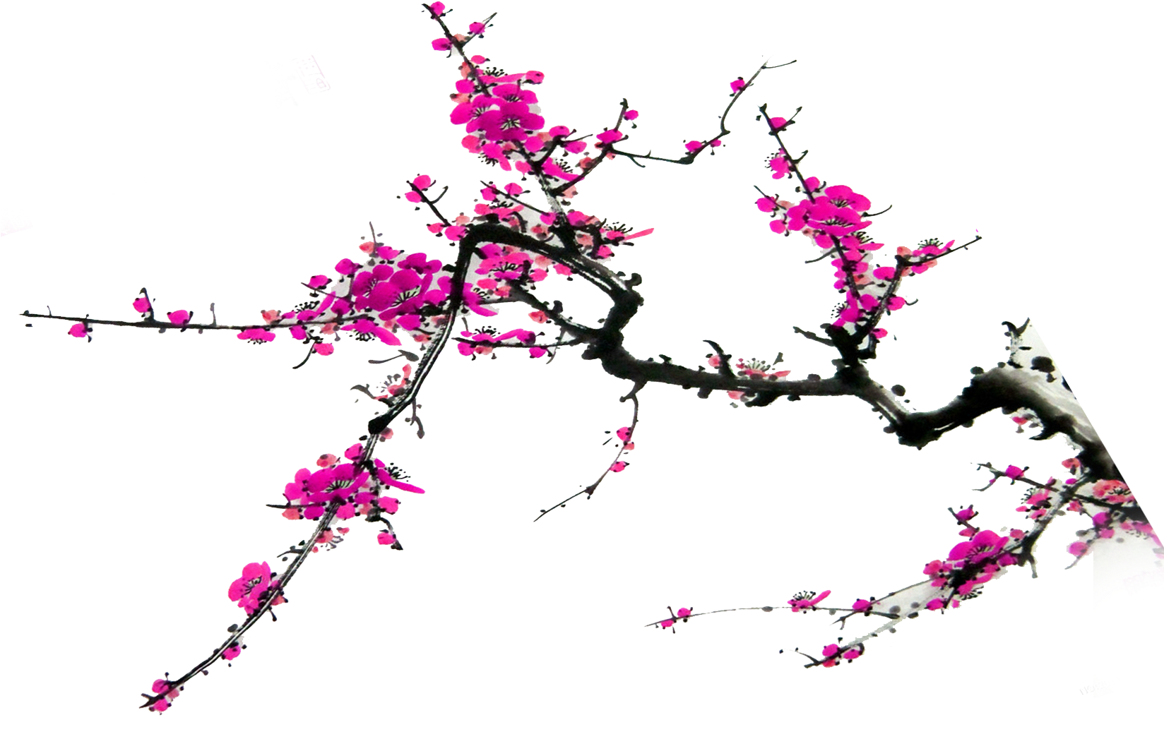 M#autumn Festival Poster Traditional Chinese Holidays - Plum Blossom (1701x1134)