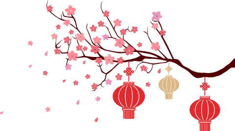 M#autumn Festival Lantern Festival Chinese New Year - Chinese Lantern Png (480x269)