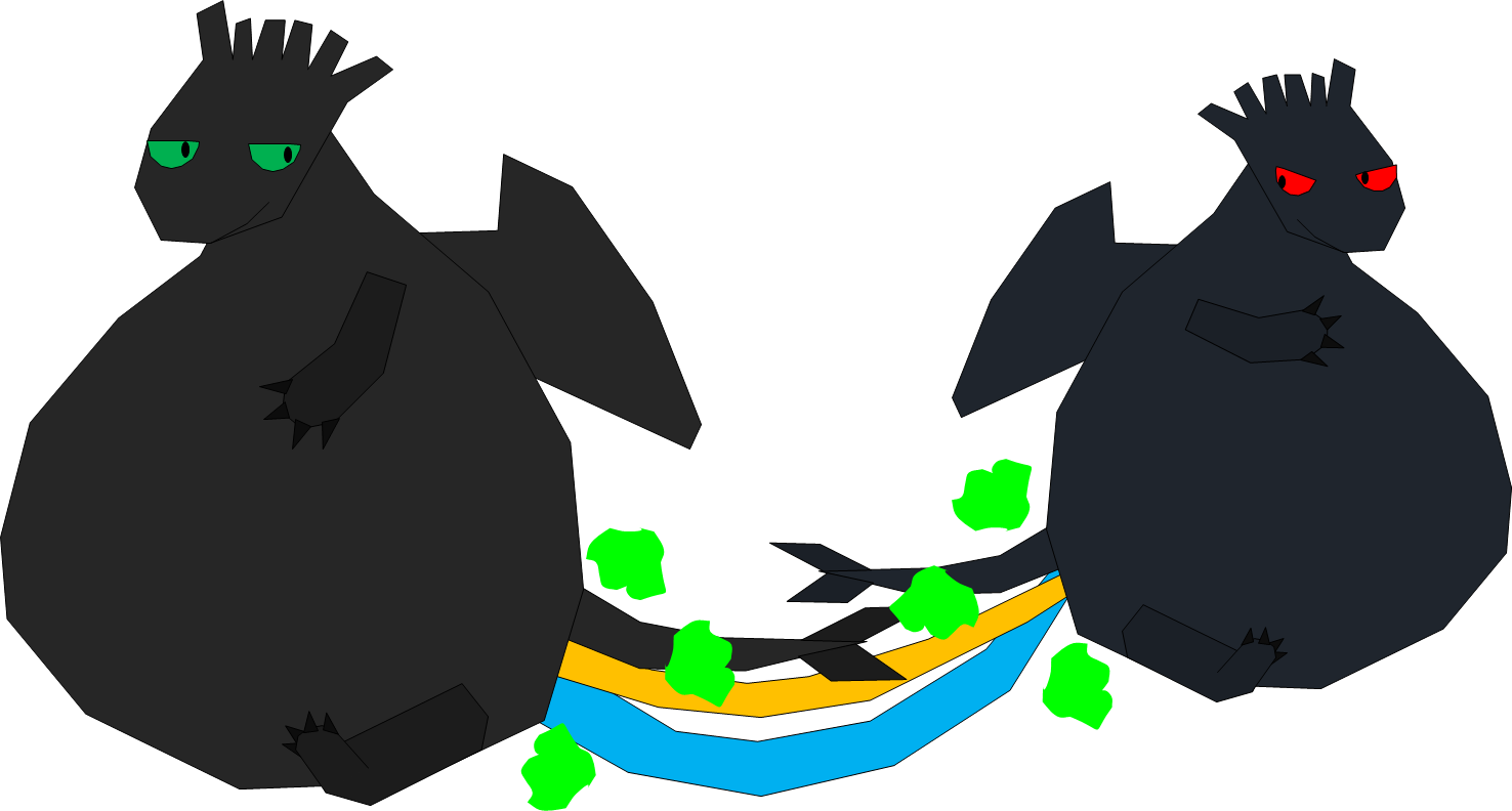 Night Fury Fart Inflation War - Illustration (1476x792)