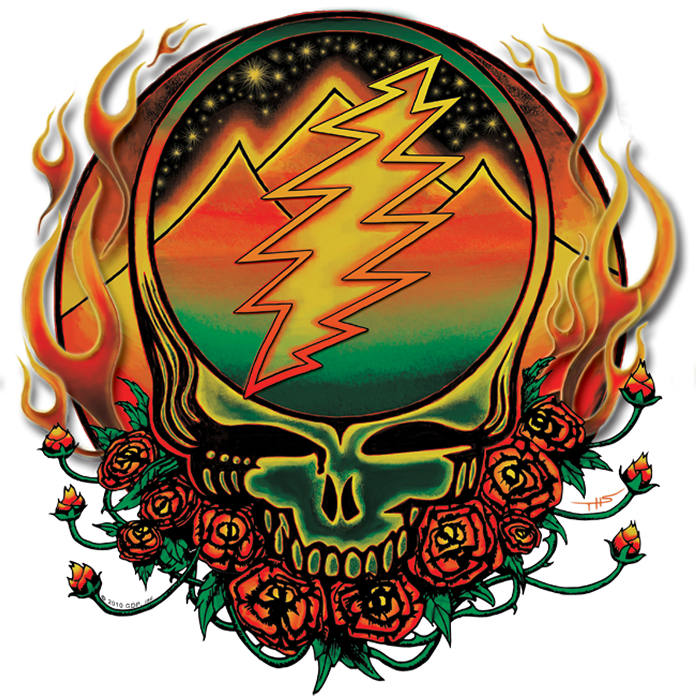 Grateful Dead Steal Your Face For Kids - Grateful Dead Fire On The Mountain (700x700)