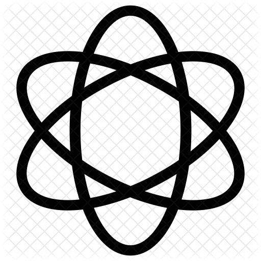 Atom Icon - Symbole Atome (512x512)