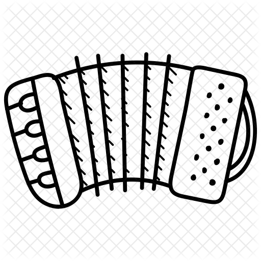 Accordion Icon - Accordion (512x512)