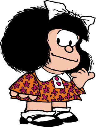 Learn All About The Mafalda Cartoon Character At Cartoon - Quello Che Le Donne Dicono (308x405)