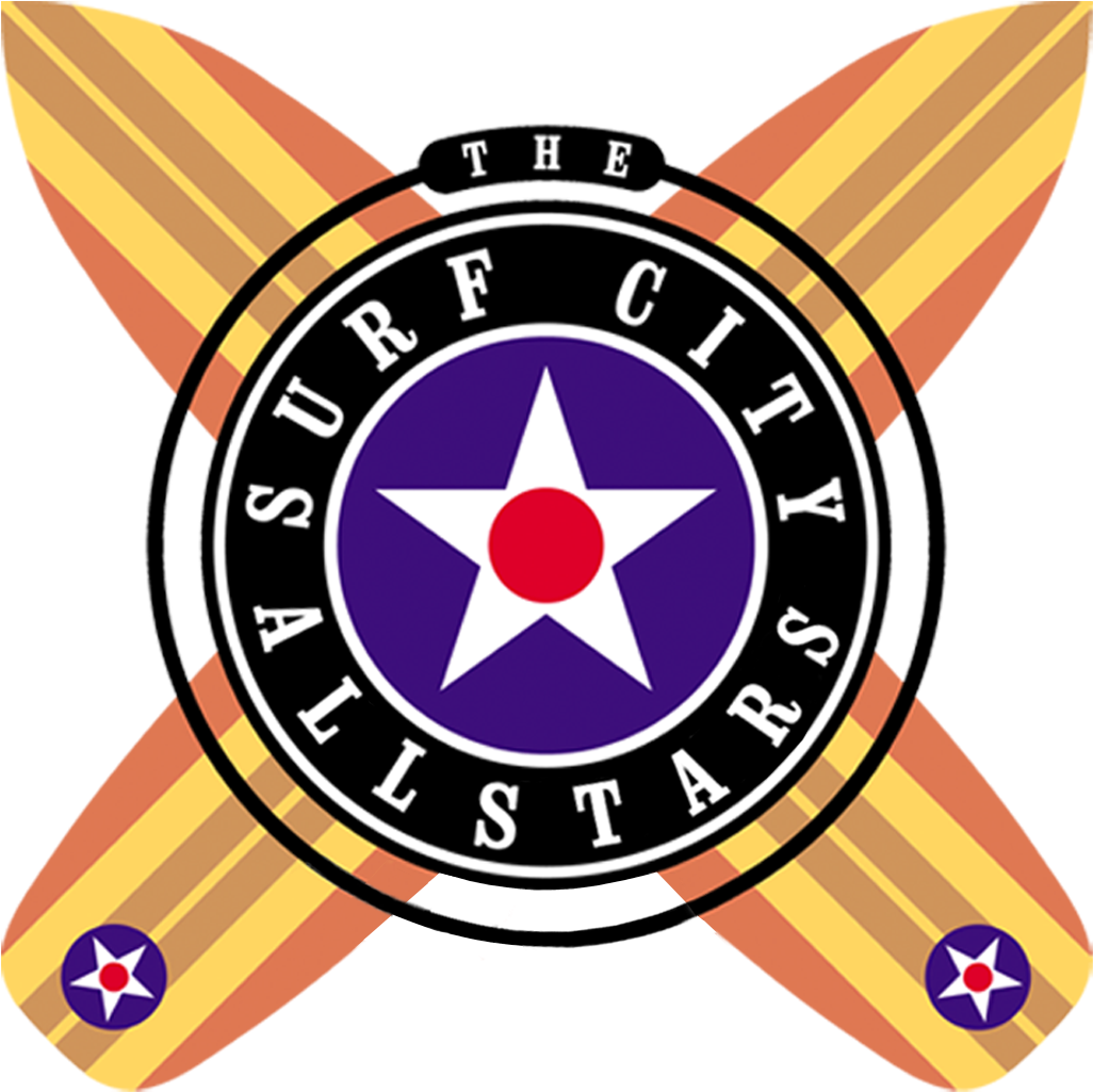 Surf City All Stars Band Logo - Surf City All Stars (1113x1123)