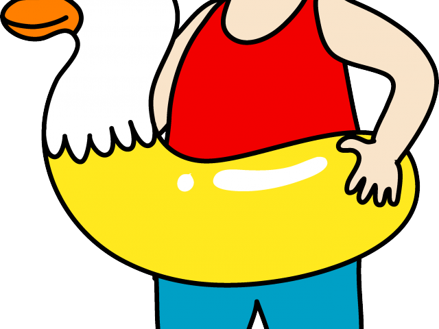 Kids Swimming Clipart - Swimming Kids Clipart (640x480)