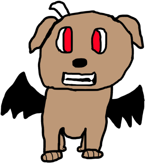 Vampire Pupper By Purpleguyfan101 - Cartoon (894x894)