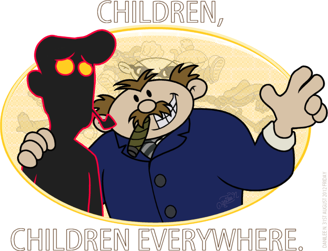 Children, Children Everywhere By Danileenatsumi - Cartoon (667x510)