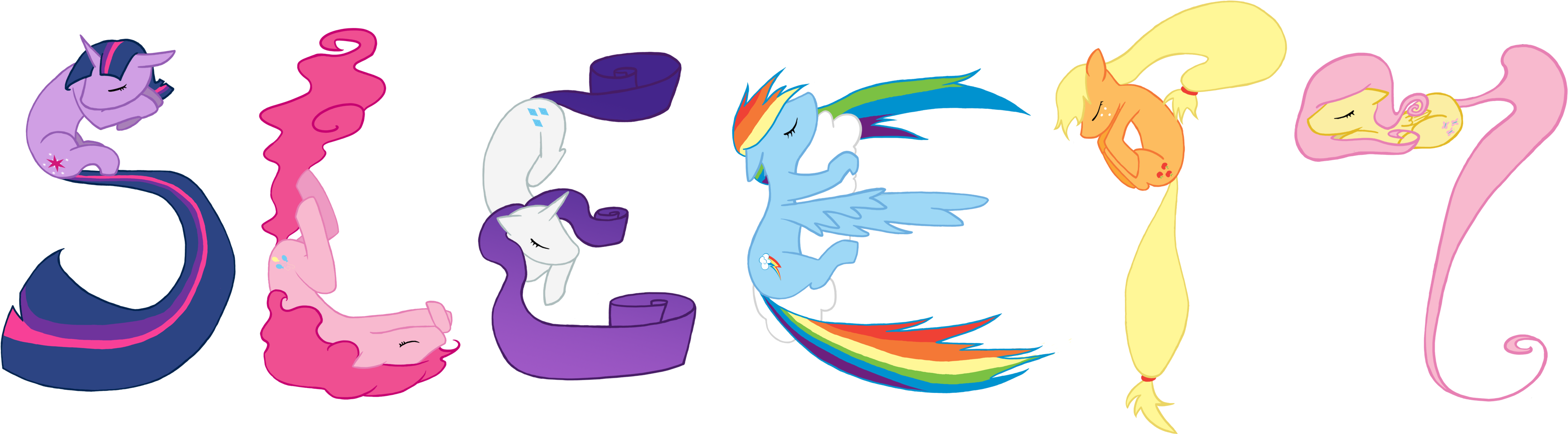 Rainbow Dash Rarity Pinkie Pie Twilight Sparkle Applejack - Applejack (3276x930)