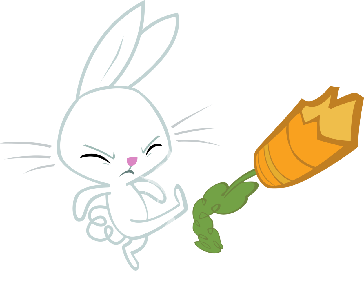 Angel Bunny Transparent Background (1256x1024)