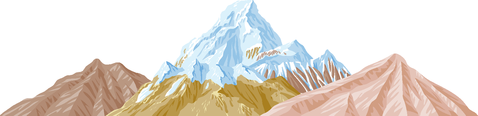 Mountains - Mountains Vector (1596x390)