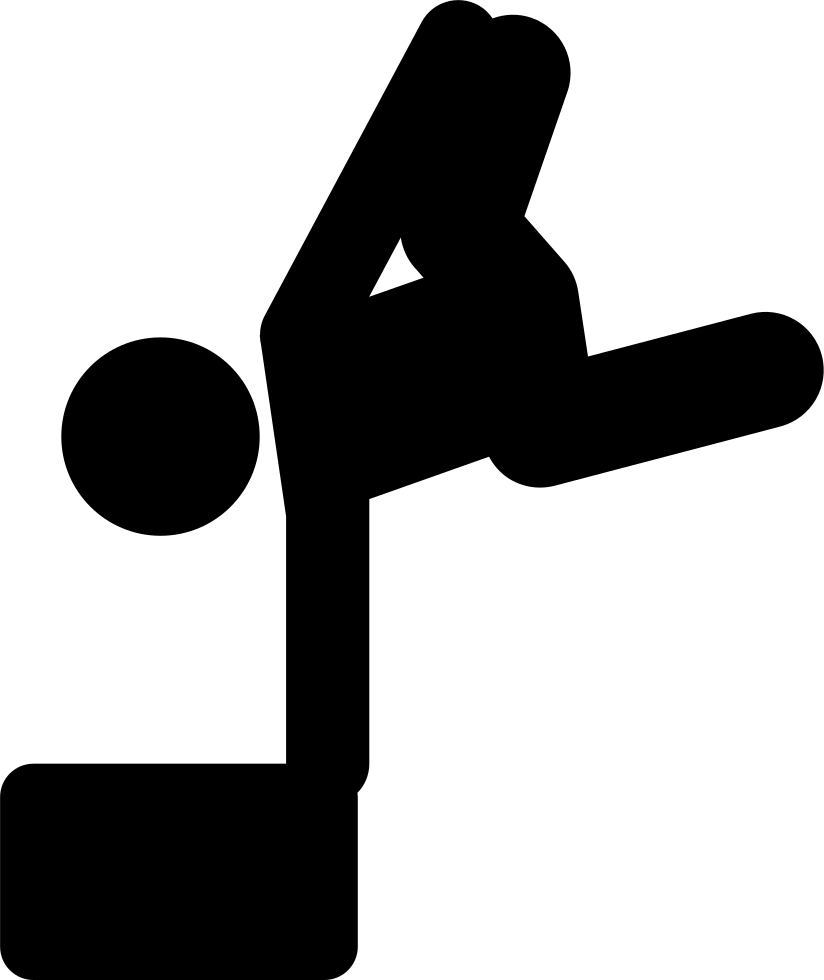 Parkour Sport Silhouette Comments - Parkour Icon (824x980)