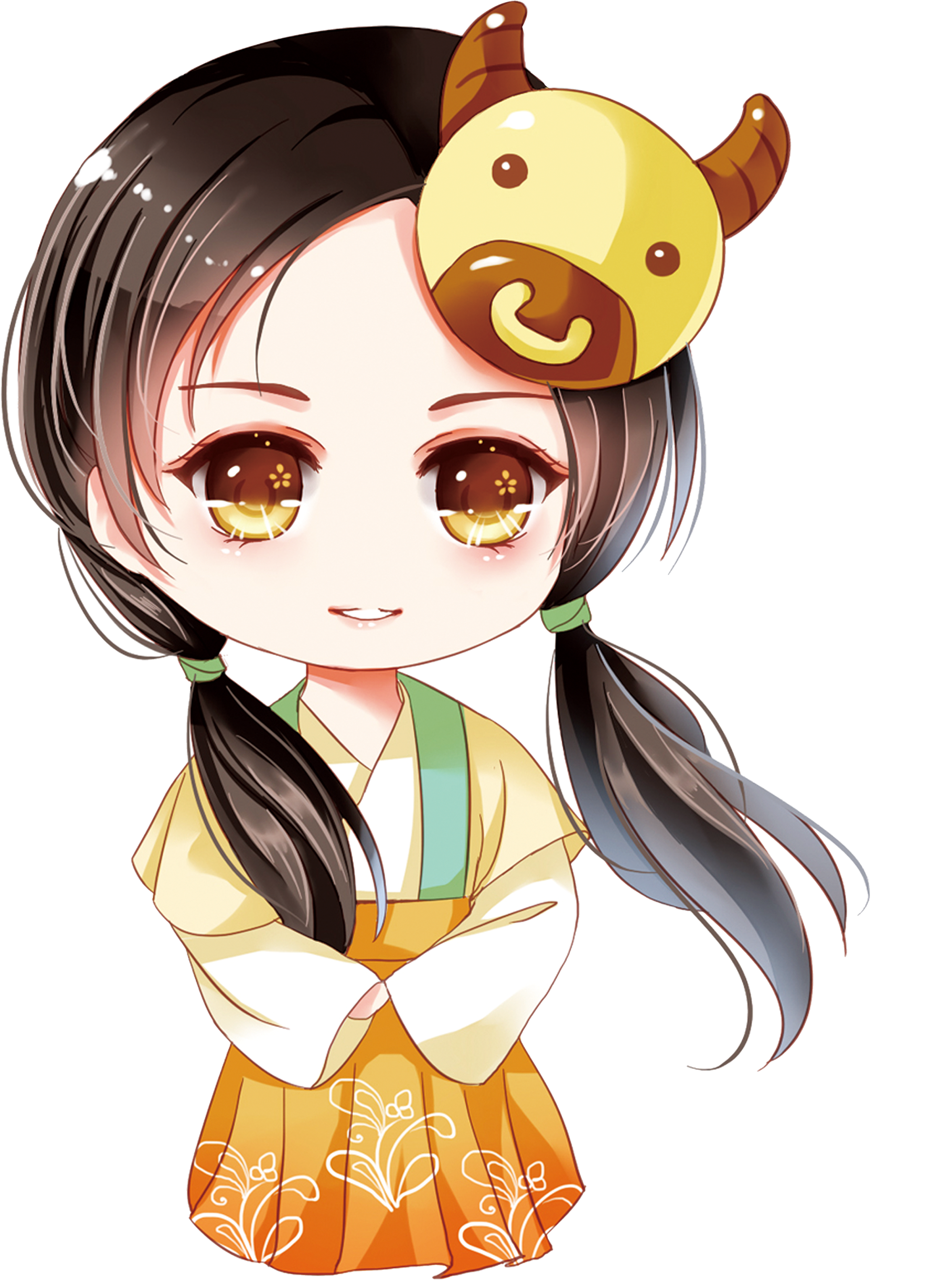 Zodiac Libra Chibi Capricornus Constellation - Taurus Chibi (2362x3543)