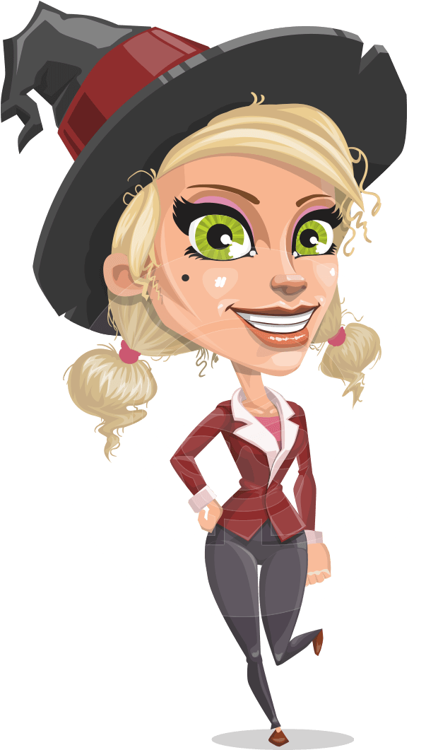 Ophelia The Biz Witch - Animated Film (612x1060)