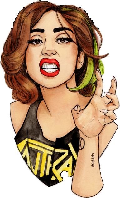 Lady Gaga Drawing Born This Way Ball Cartoon The Fame - Lady Gaga Cartoon Drawing (500x733)