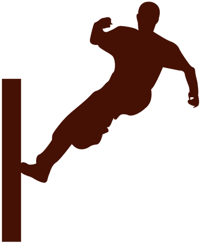 Parkour Wall Run Transparent Png - Parkour Symbol (512x512)