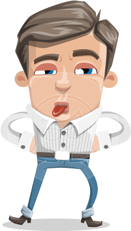 Cartoon Characters Vector - Adobe Character Animator (307x464)