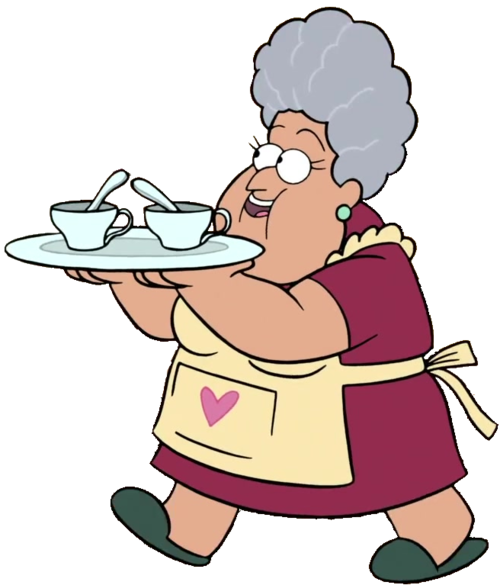 Abuelita Being Stanley's Love Interest Could Also Somewhat - Gravity Falls Soos Grandma (500x585)