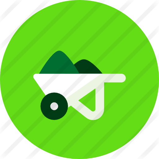 Wheelbarrow - Circle (512x512)