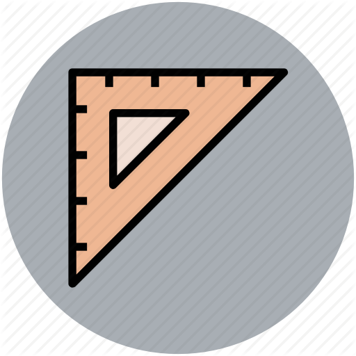 Clip Art Of Ruler Mathematics Instrument K5668876 - Tool (512x512)