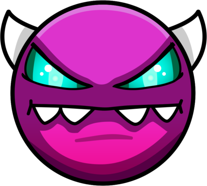 Mediumdemon - Geometry Dash Easy Demon (427x383)