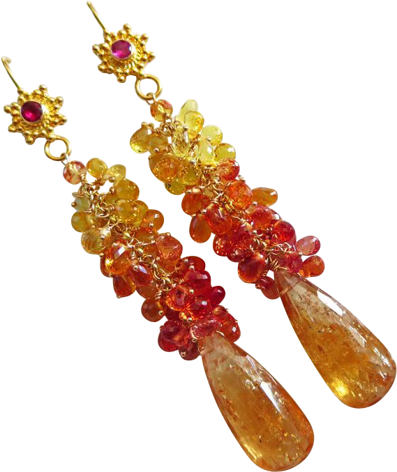 Rare Imperial Topaz Multi Paparadscha Sapphire Ruby - Rare Imperial Topaz-multi Paparadscha Sapphire-ruby-18k (676x676)