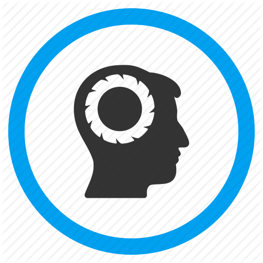 Gears Clipart Brain Memory - Icon (512x512)