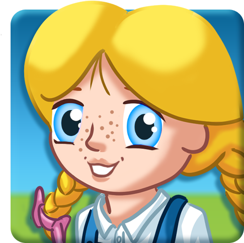 Harvest Time Collect Lines Of Matching Fruits And Veggies - Cartoon (512x512)