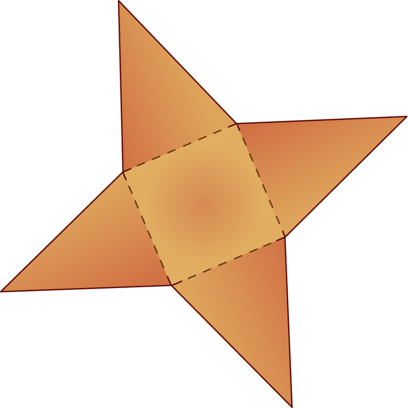 With A Net, You Can See Each Face Of The Pyramid More - With A Net, You Can See Each Face Of The Pyramid More (800x800)